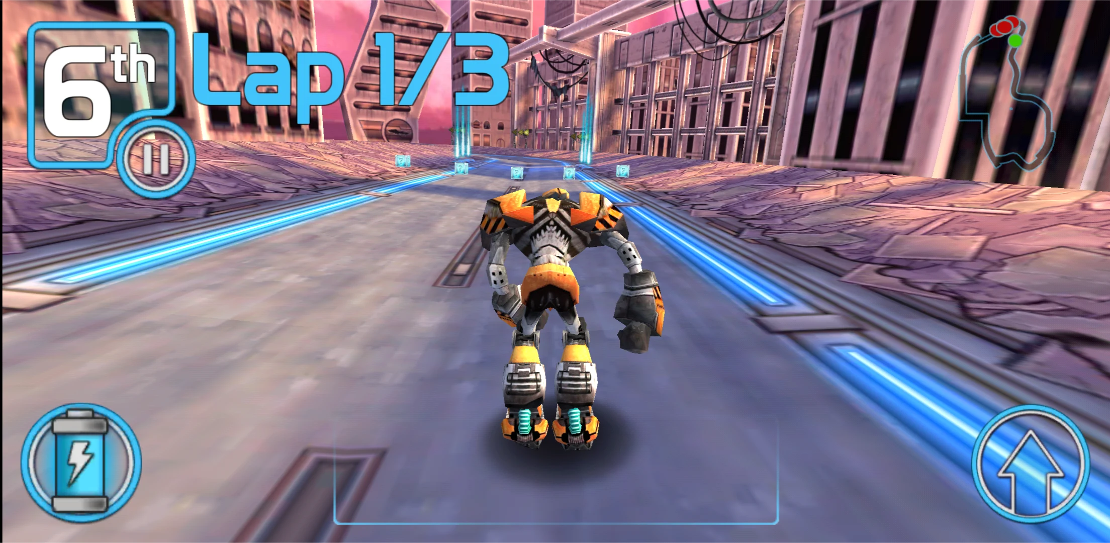 Robot Race: Mech Battle screenshot